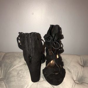 Madden girl lace up heels